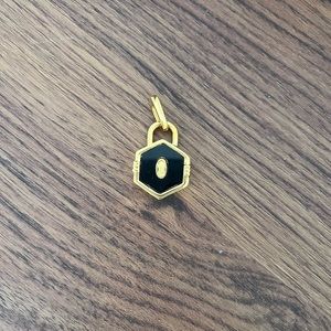 Missoma Hex Padlock Locket Clip-on Pendant